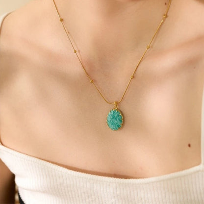 Cyan Necklace